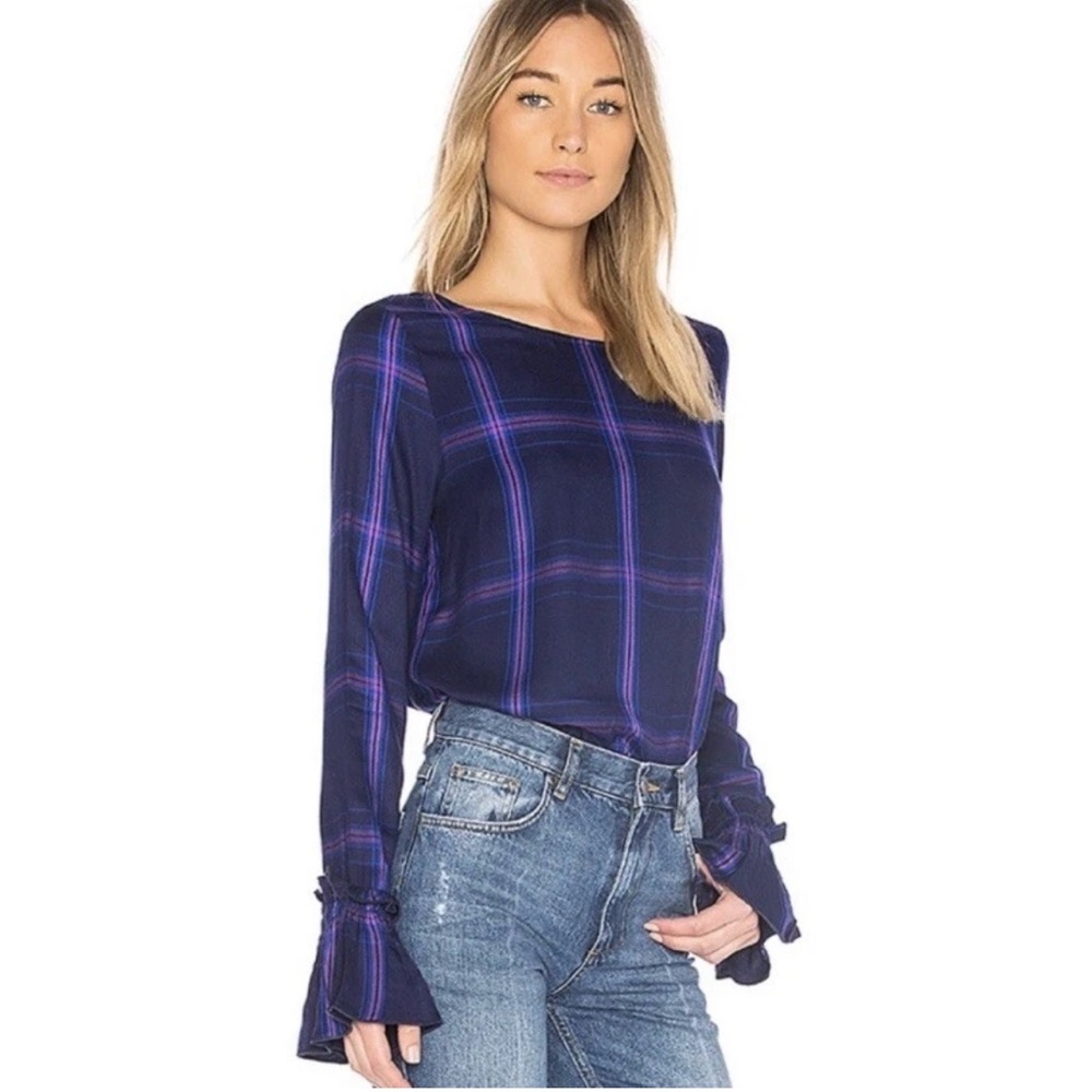 Philosophy tunic violet purple soft